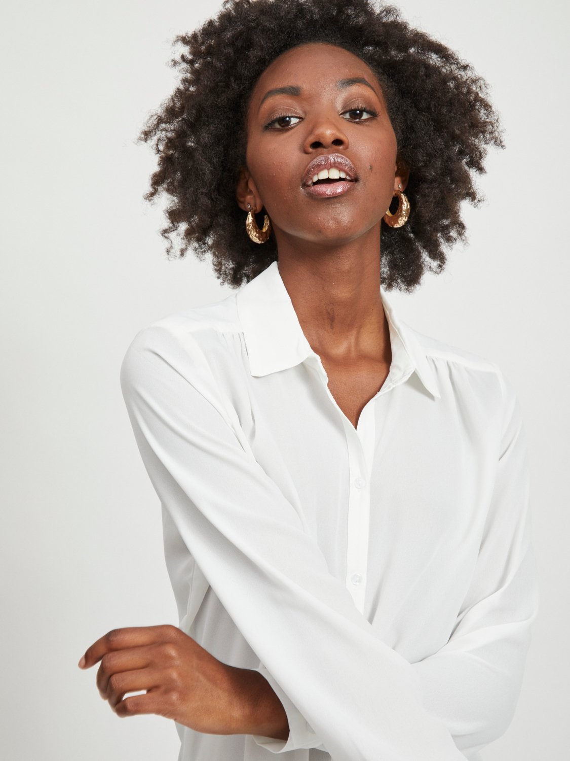 VILUCY T-shirts & Tops - snow white - VERO MODA & VILA Bergvik